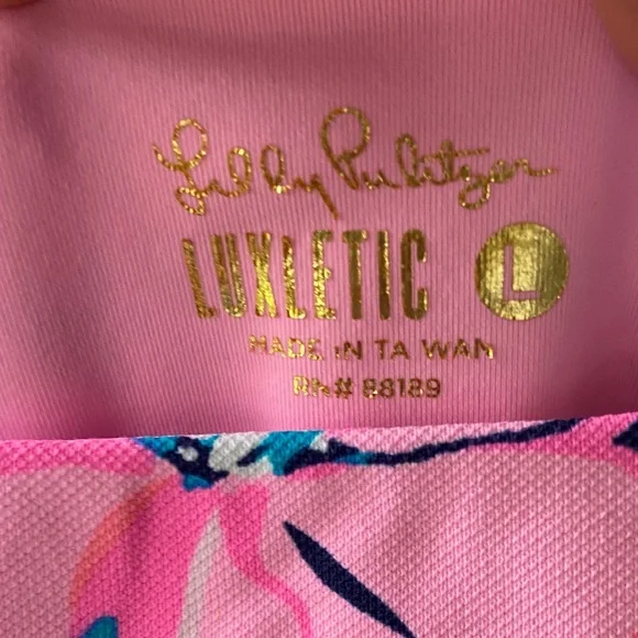 Lilly Pulitzer Floral Skort in Pink and Green - Picture 2 of 5